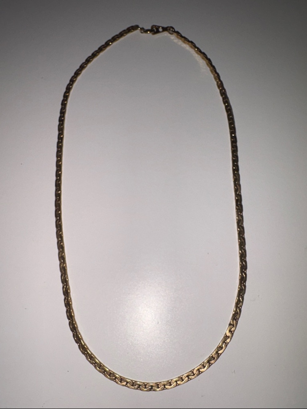 80’s Vintage Artistry Gold Rope-Link Necklace